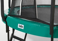 Батут с защитной сеткой Salta First Class 305 см Green